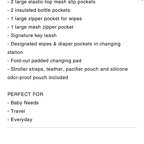 Beis ultimate diaper bag - Picture 6 of 6